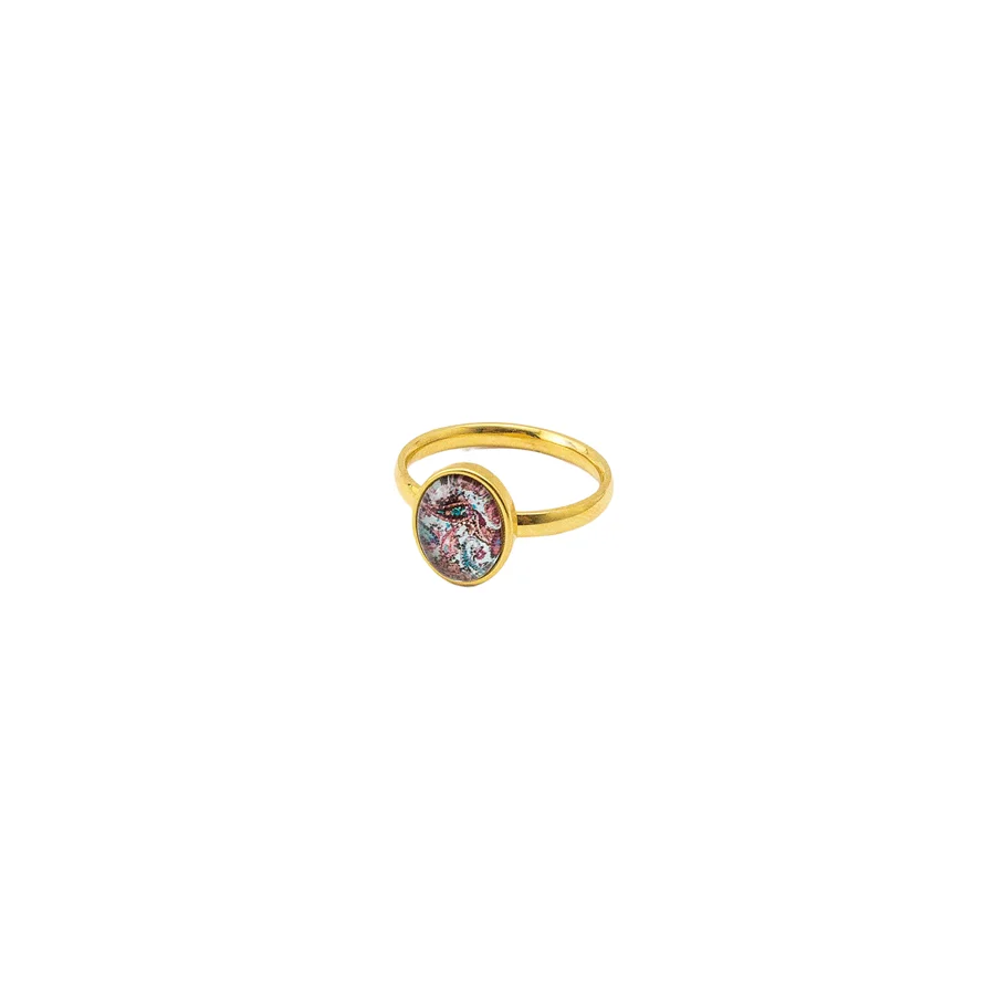 

Fashion Stainless Steel Women Jewelry Personalized Flower Pattern Finger Rings For Men Gothic Accessories Bulk Items Wholesale