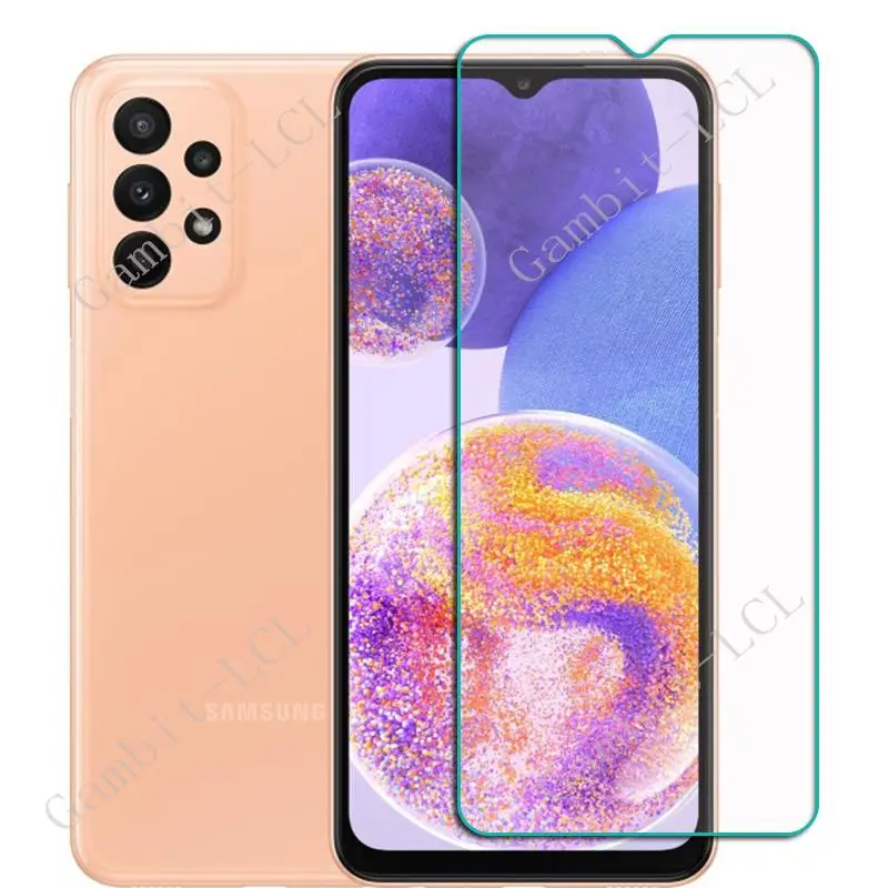 

Закаленное стекло для Samsung Galaxy A23 4G 6,6 дюйма, SM-A235M SM-A235F, защитная пленка, защита экрана, чехол для телефона