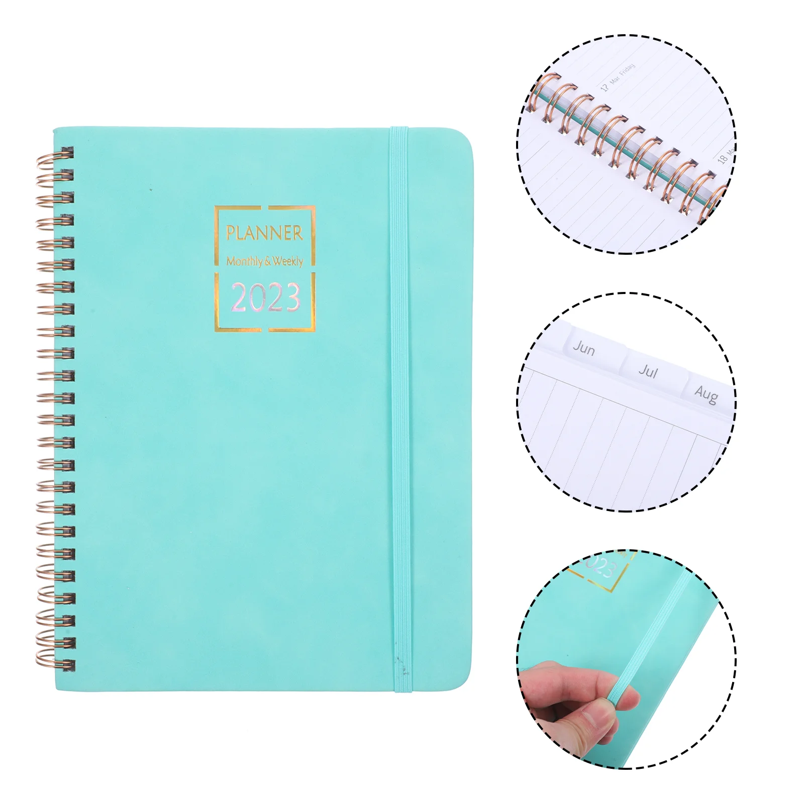 

Planner Notepad Notebook Diary Notepads List Schedule Weekly Calendar Planning Day View Do Daily Monthly Students Coil Book
