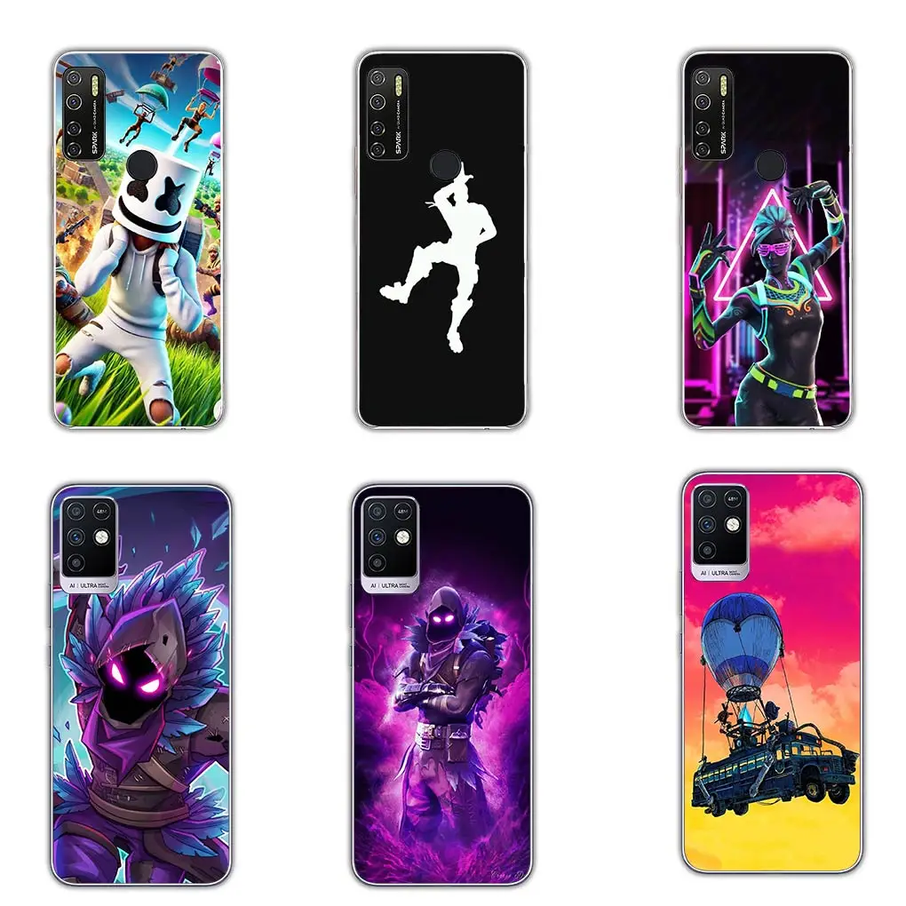 Фото Wallpaper F-Fortnites-Lovely Phone Cover for Motorola Moto G13 G14 G53 G54 G62 G72 G82 G84 E13 E20 G42 G32 G23 G22 Soft Case №3