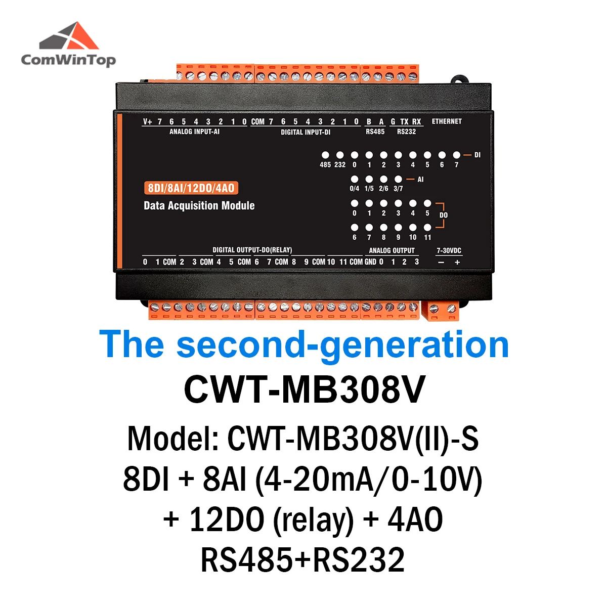 

Модуль CWT-MB308V(II) Modbus