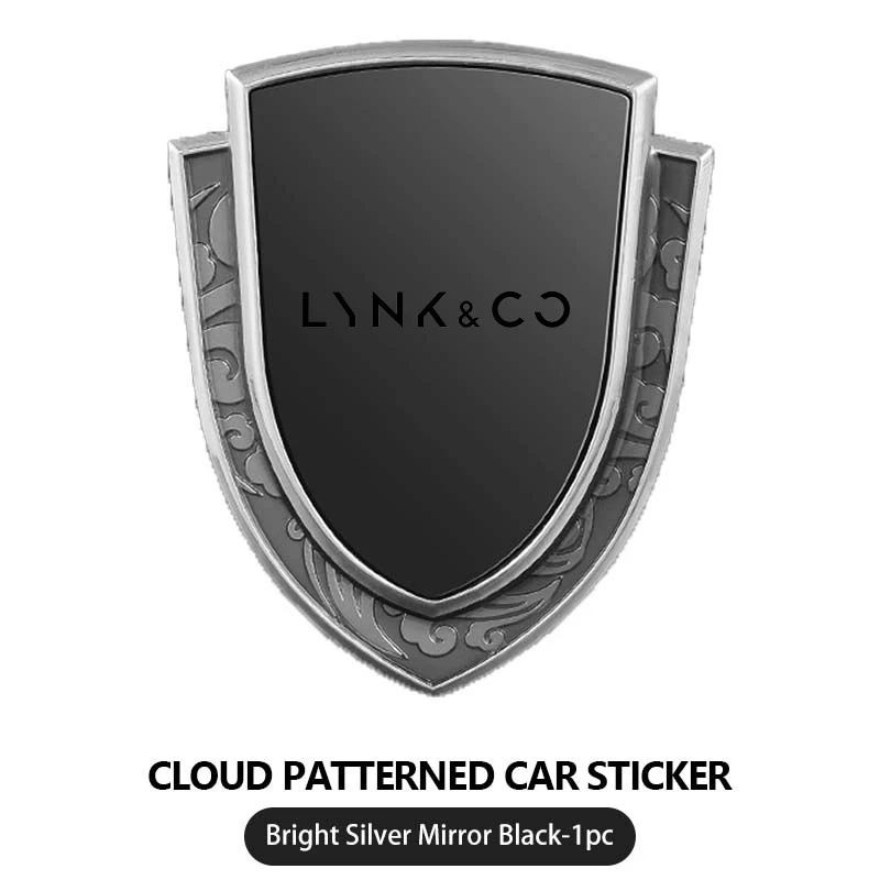 

Для LYNK & CO металлический багажник автомобиля, окно, боковая эмблема, наклейка, наклейка 01, Phev 02 03 + 05 06 09 EM-P PHEV 09 MHEV