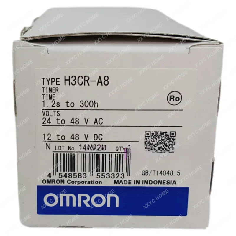 Оригинальное реле времени Omron H3CR-A8 калькулятор твердотельный таймер 100-240 В