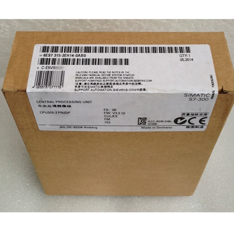 

New Original Fast Delivery 6ES7-315-2EH14-0AB0