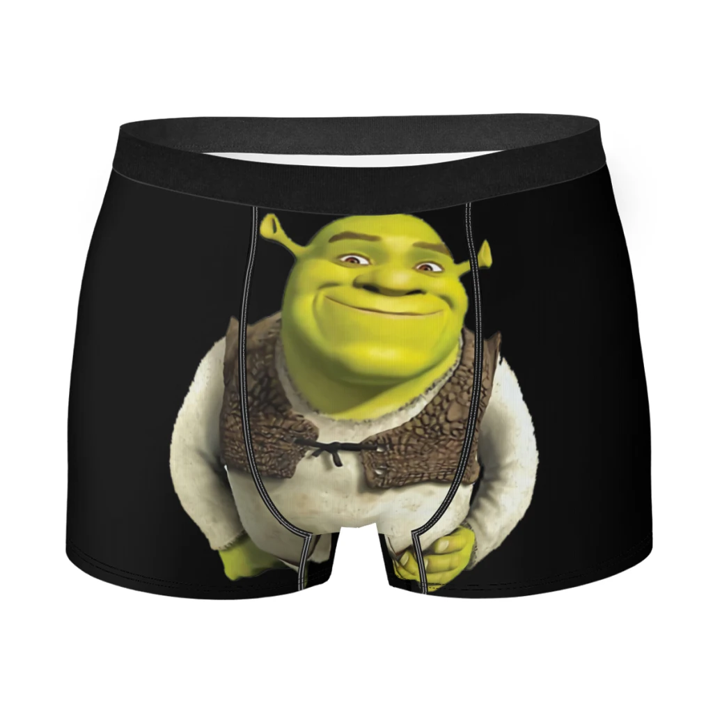 

Shrexy Shrek Comedy Film Underpants Homme Panties Male Underwear Print Shorts Boxer Briefs Polyester Print Underwear