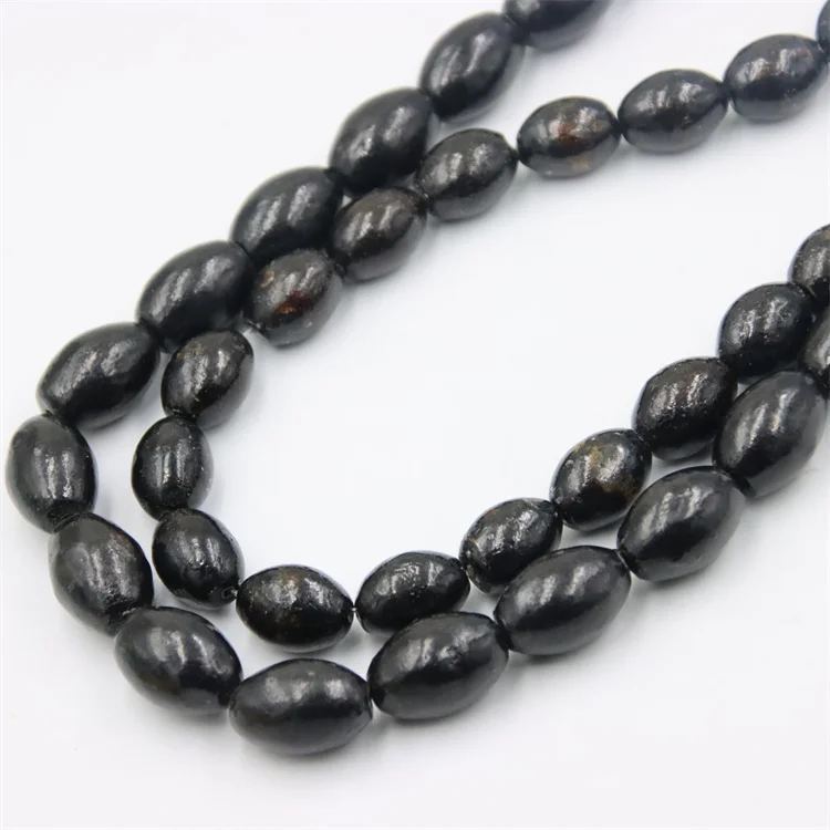 

DIY Natural Drum Shape Big Black Coral Spacer Beads Good Quality Charm for Jewelry Making Tribal Necklace Earrings Accessories