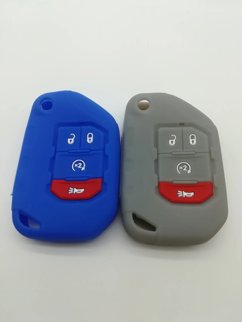 

Чехол для телефона, резиновый чехол для ключа-брелка для jeep Wrangler Gladiator 2018 2019 2020 2021