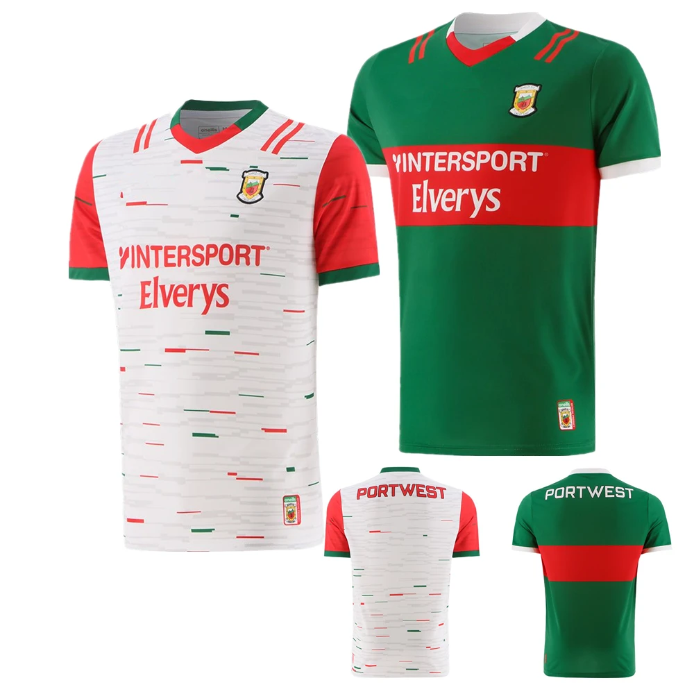 

2023 Mayo home Goalkeeper jersey Carlow Antrim WEXFORD TIPPERARY TYRONE LIMERICK shirt GALWAY DERRY KERRY Ireland GAA t-shirt