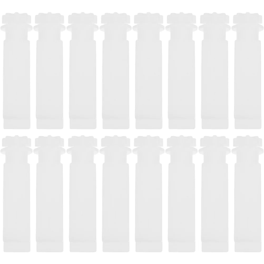 

20 Pcs Curtain Repair Pulleys Blind Parts Vertical Blinds Stems Replacement White Component Pvc Accessories