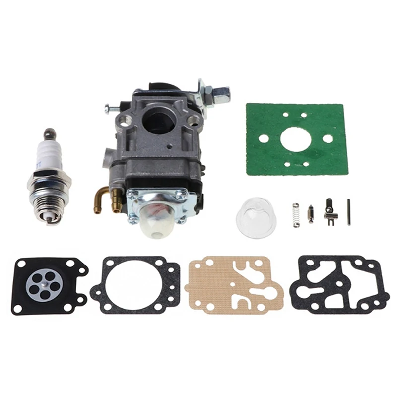 

H119 26cc Lawn Mower Engine Carb Carburetor Replacement Kit Garden Power Rebuild Tool Supplies Lawn Mower Accessories