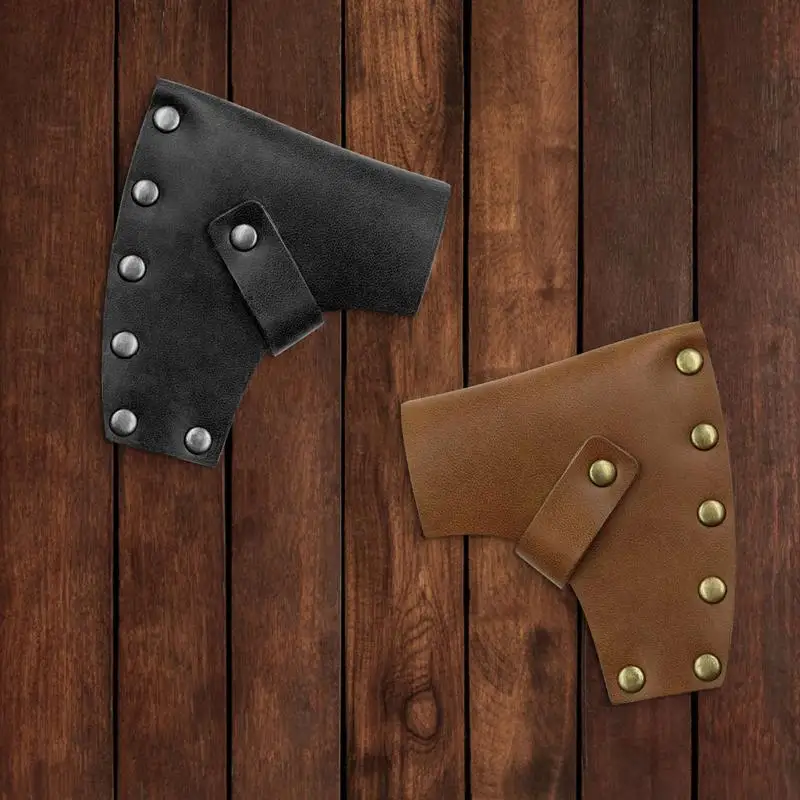

Axe Holster Practical Durable Axe Leather Case Hunting Cover Durable Blade Protection Outdoor Camping Tomahawk Holder