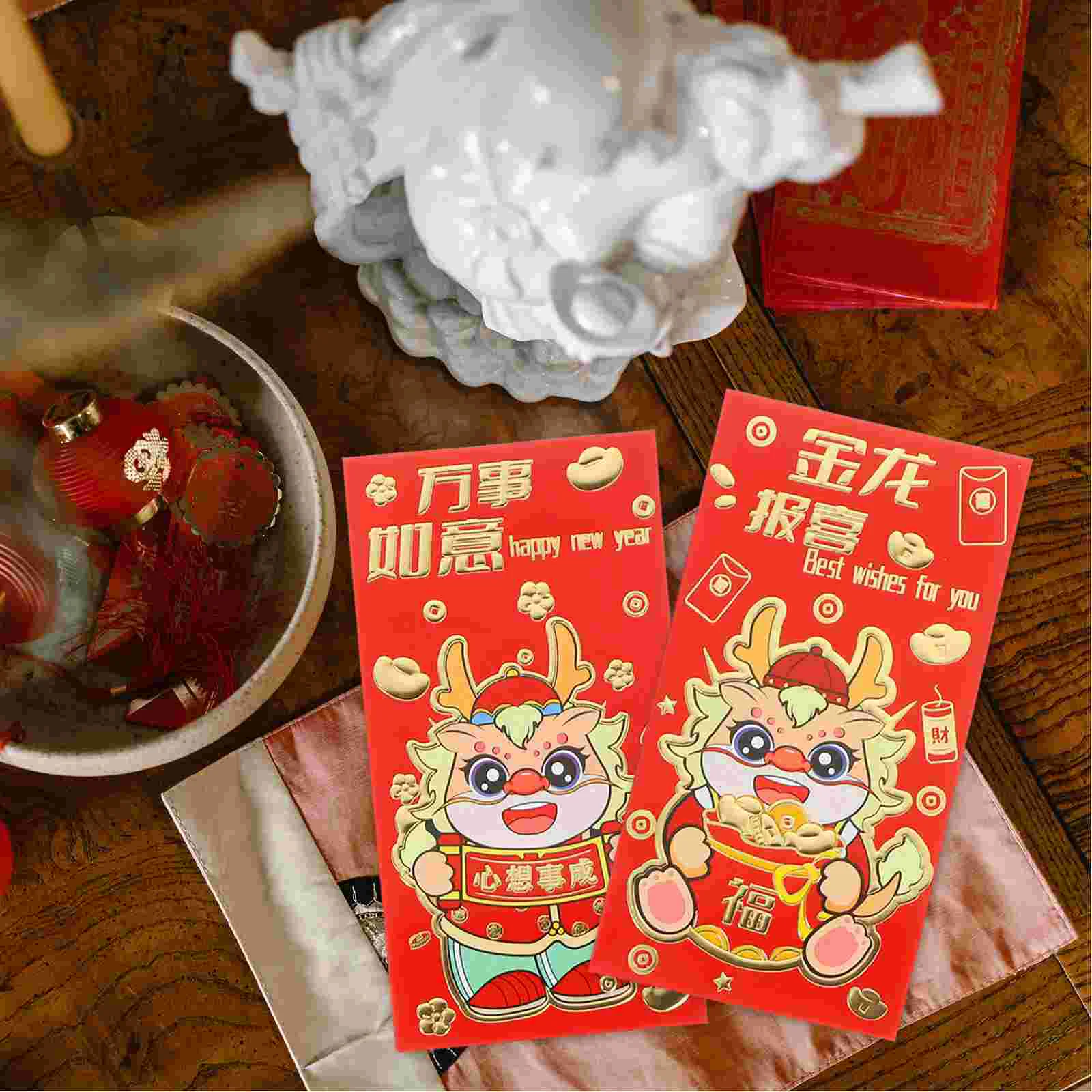 Рисунок 2 - Конверты китайские красные большие