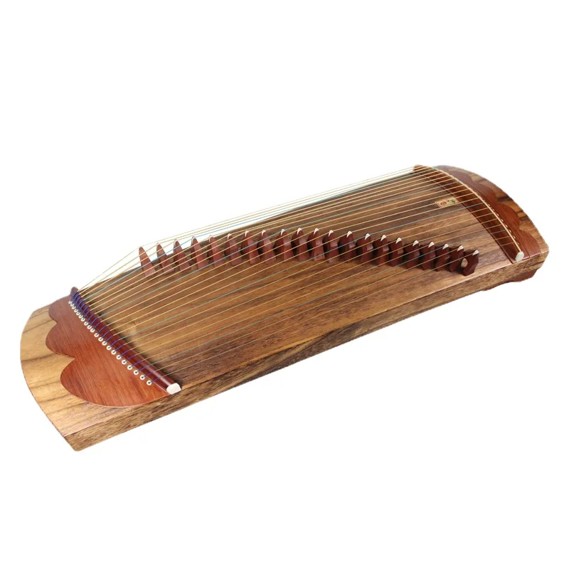 

Маленький guzheng, портативный, для начинающих, 21 струна, 1 метр, твердая древесина