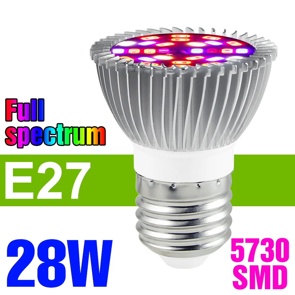 

NJHIKG Светодиодная лампа для растений 150 Вт E27 полный спектр