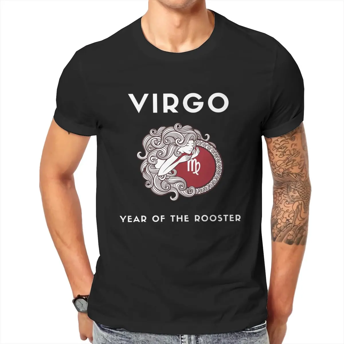 

Summer New Mens T Shirts Oversized Fashion America VIRGO Year of the ROOSTER 6xl Essentials Couples Summer Wholesale209188