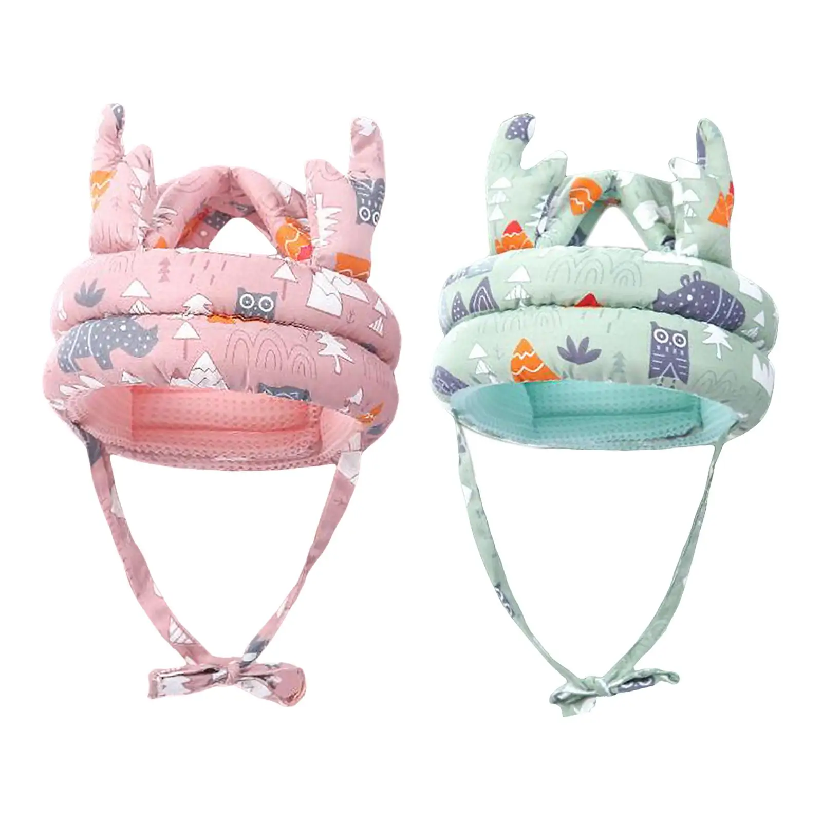 

Infant Baby Toddler Hat Head Protection Hat Adjustable Anti Fall Crawling Helmet