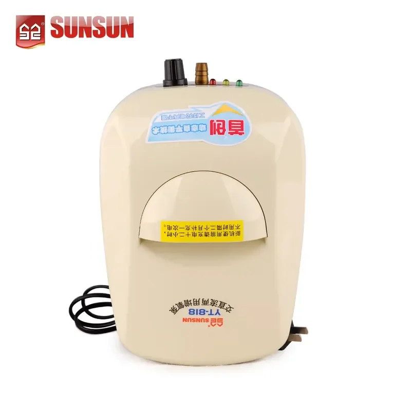 Компрессор SUNSUN YT-818 ACDC для аквариума, поршневой насос с питанием от батареи, двойного назначения, из ABS-пластика, микро-воздушный насос (art.: 3920dbdfb3551) - 3920dbdfb3551