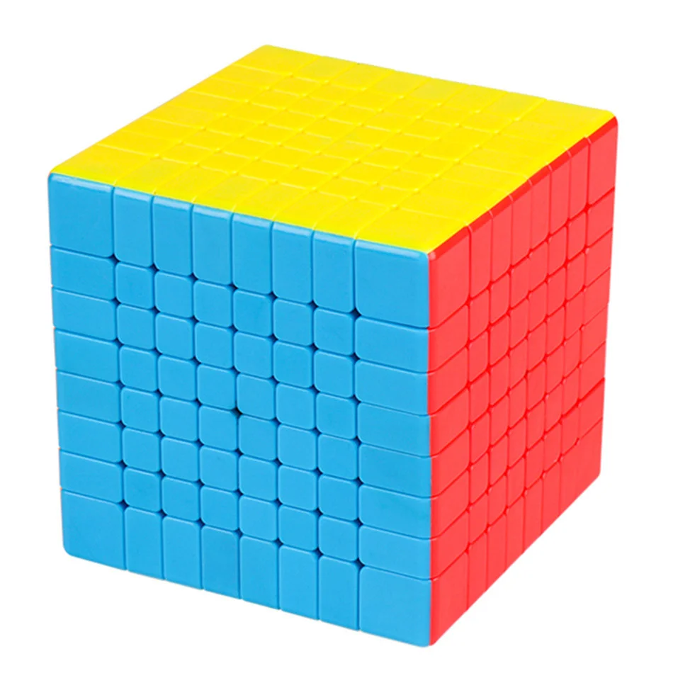 

Moyu MF8 8X8X8 Migic Cube Stickerless 8x8 Speed Cube Moyu Cubing Classroom Moyu 8x8 Stickerelss Black Speed Cube