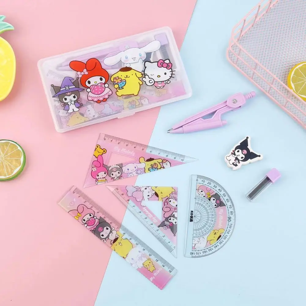 

7 шт., набор аксессуаров Sanrio My Melody Kuromi Cinnamoroll