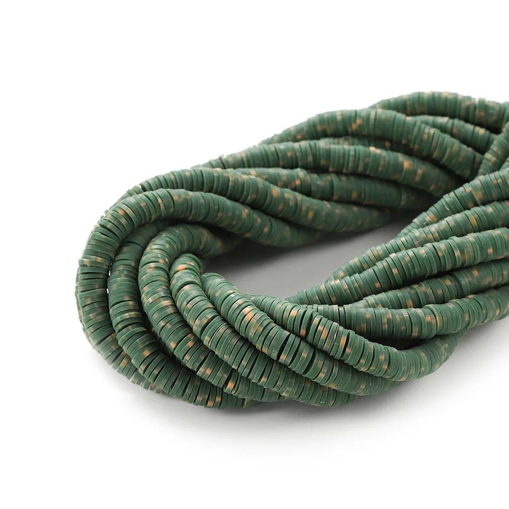 Плоские круглые бусины из полимерной глины 350 шт./лот 4-8 мм чип-диск свободный