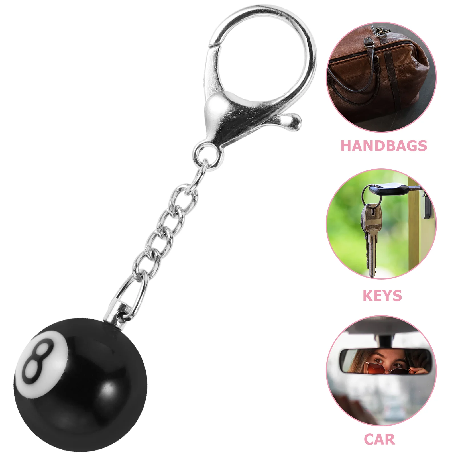 Брелок &quotБильярд&quot декоративные брелоки спортивные кольца изысканные