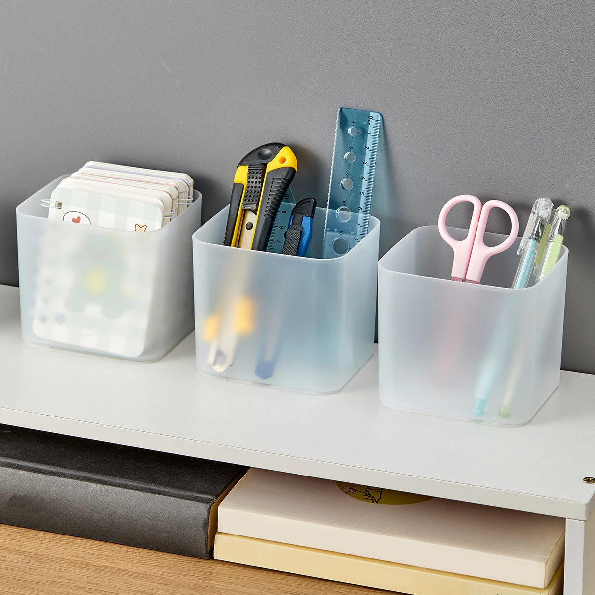 WORTHBUY Ящик-органайзер для офиса настенный пластиковый ящик хранения