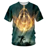 runas elden ring ps4 game pattern print ps5 video game fashion tshirt summer new sale shirt for men casual wearing oversize 6xl