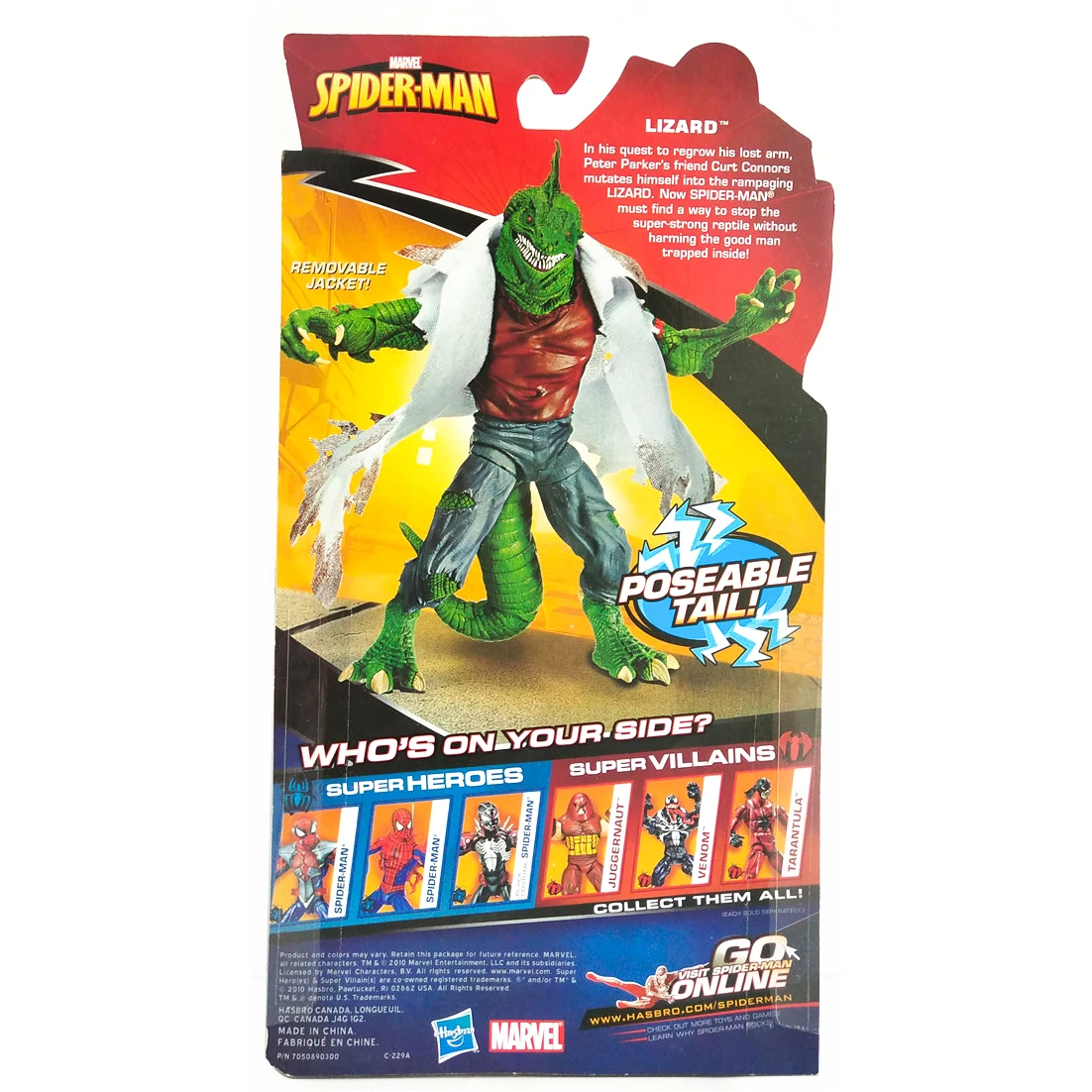 Экшн-фигурки Marvel Select Super злодея ящерица Куртиса коннектора подвижные суставы