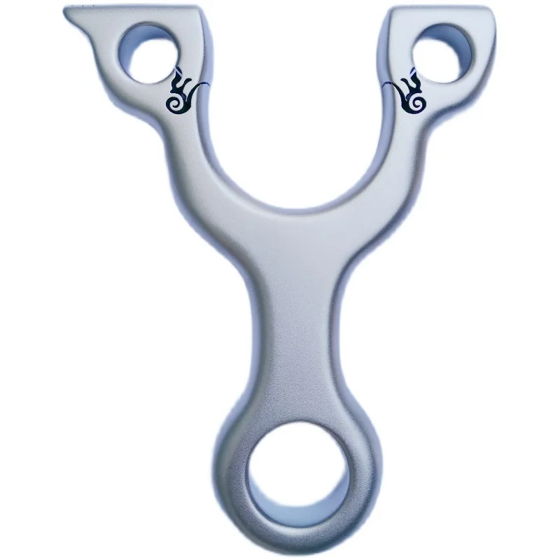 

TC21 Titanium Alloy Slingshot Portable Catapult with Rubber Band Outdoor Hunting and Shooting Precise Slingshot