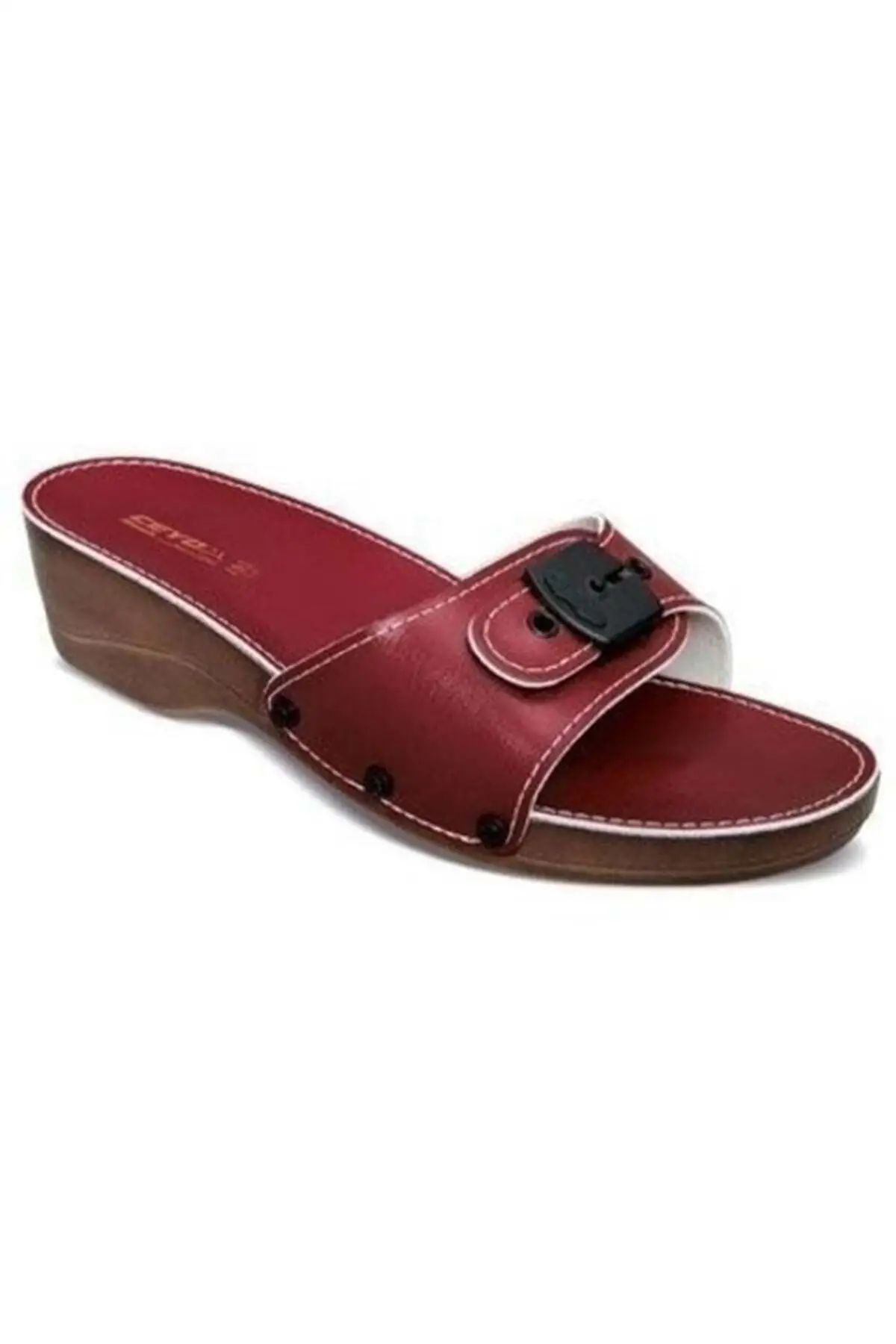 

Women Sandals red minelli heels anatomical Summer Indoor Outdoor Flip Flops Beach Shoe Female Slippers Platform Casual