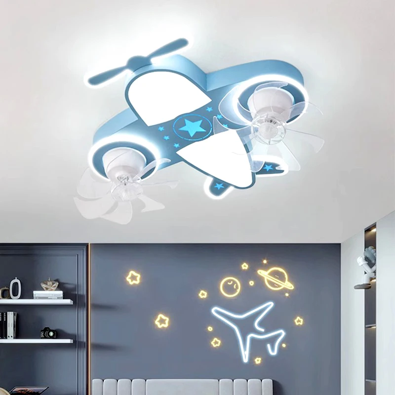 

Living room decoration bedroom decor led Ceiling fans with lights remote control dining room Ceiling fan light indoor lighting