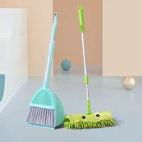 small standing broom with dustpan set on the floor portable broom floor cleaning nini utensilios para casa household utensils