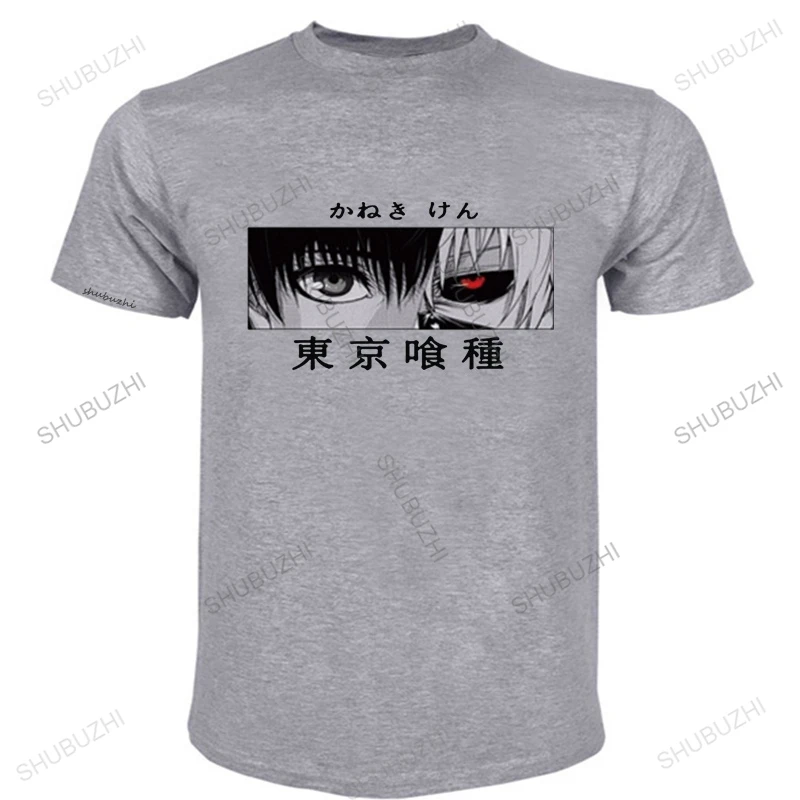 

Футболка мужская с японским аниме Токийский Гуль глаза канеки Кен манга принт свободная футболка топы Харадзюку Повседневная стильная ули...
