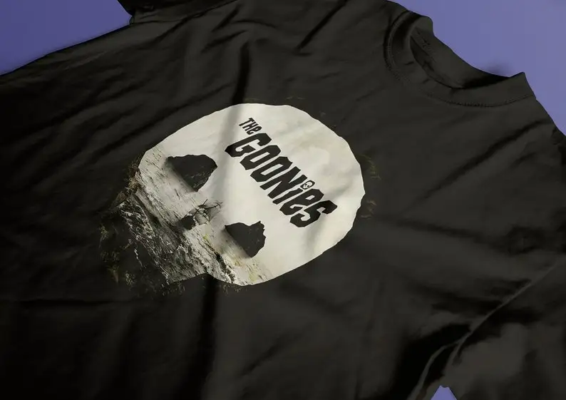 Футболка The Goonies Richard Donner Стивен Спилберг 1985 г. футболка с ретро-принтом HQ тяжелый