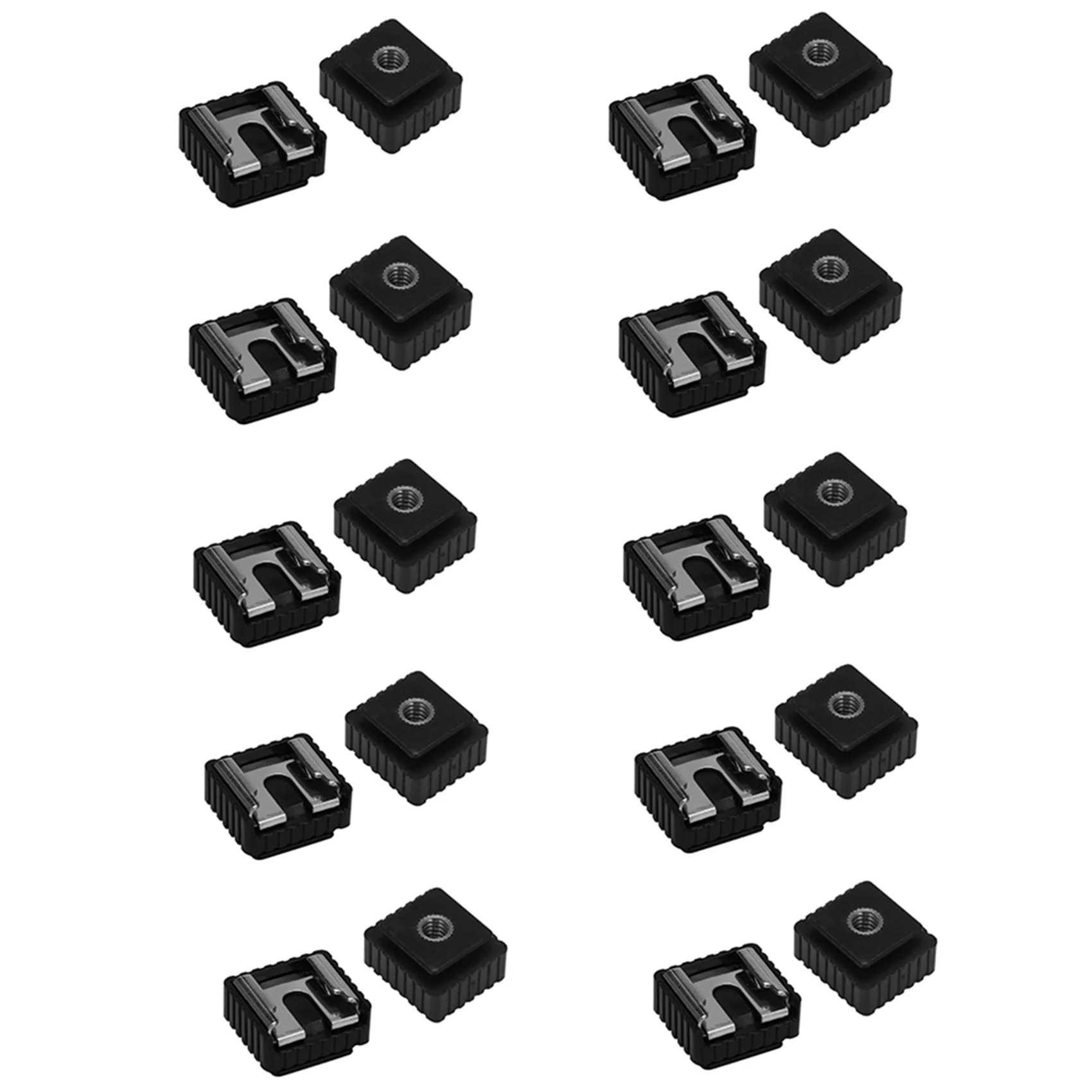 

20Pcs Flash Hot Shoe Mount Adapter to 1/4 Inch Thread for Stand Tripod