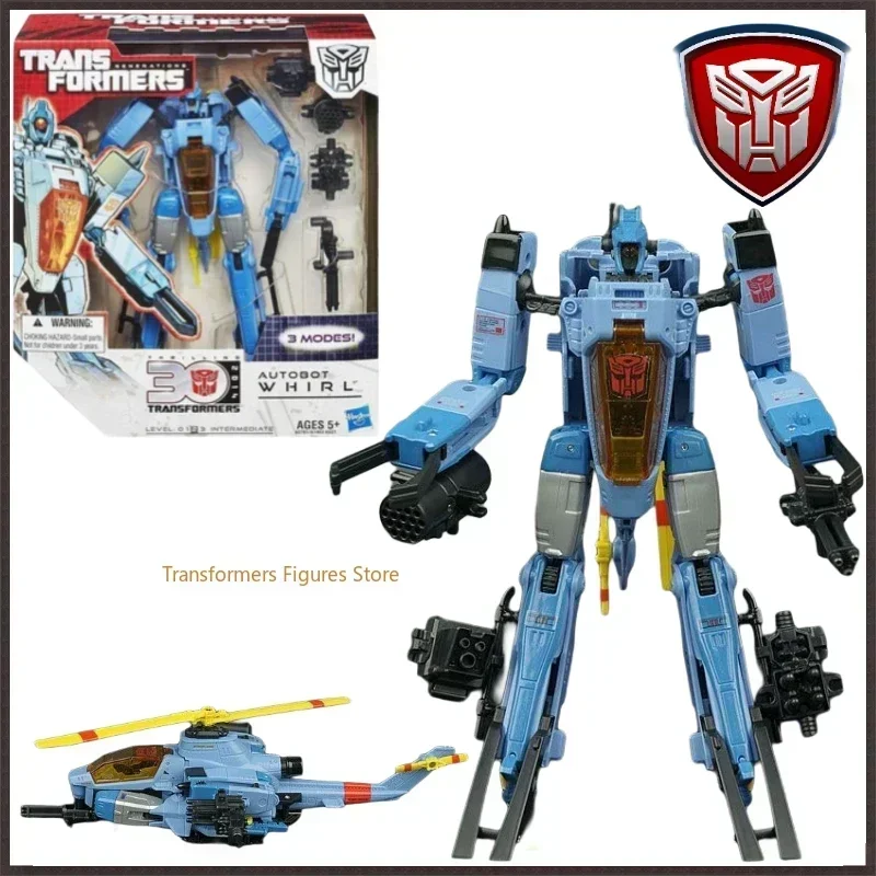 В наличии Hasbro Transformers G Series 30th Anniversary V Class Whirl Фигурка Аниме Подвижная модель робота