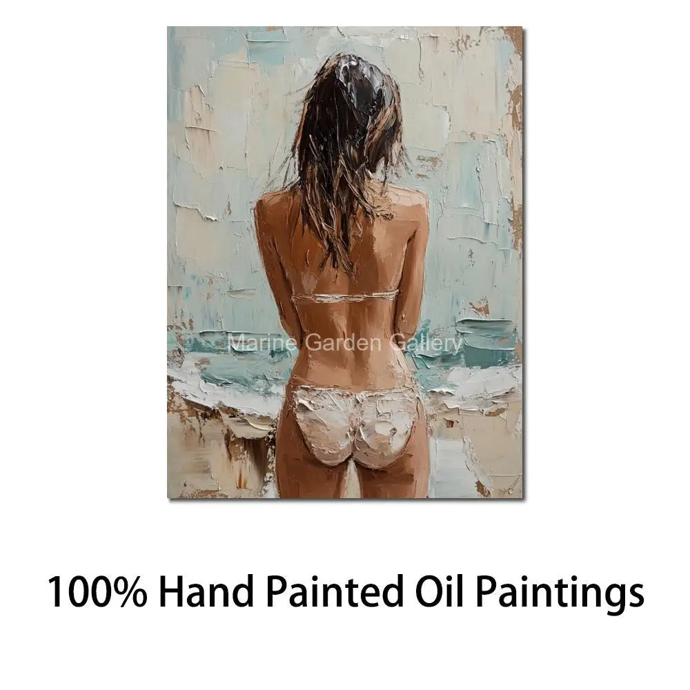 Абстрактная картина маслом Земалу на холсте