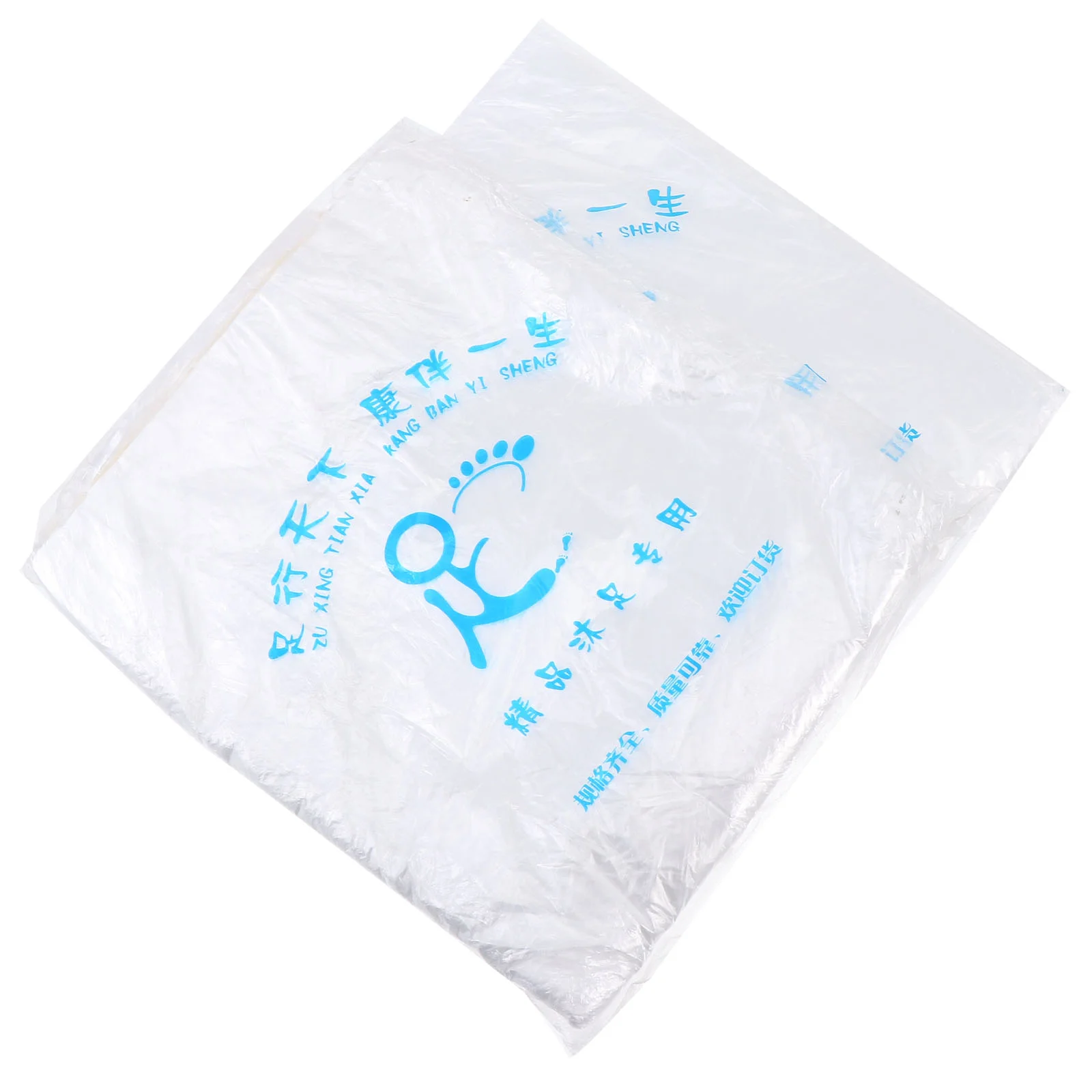 

170 Pcs Foot Bath Bag Disposable Toot Washing Pedicure Liners Plastic Spa Pouch
