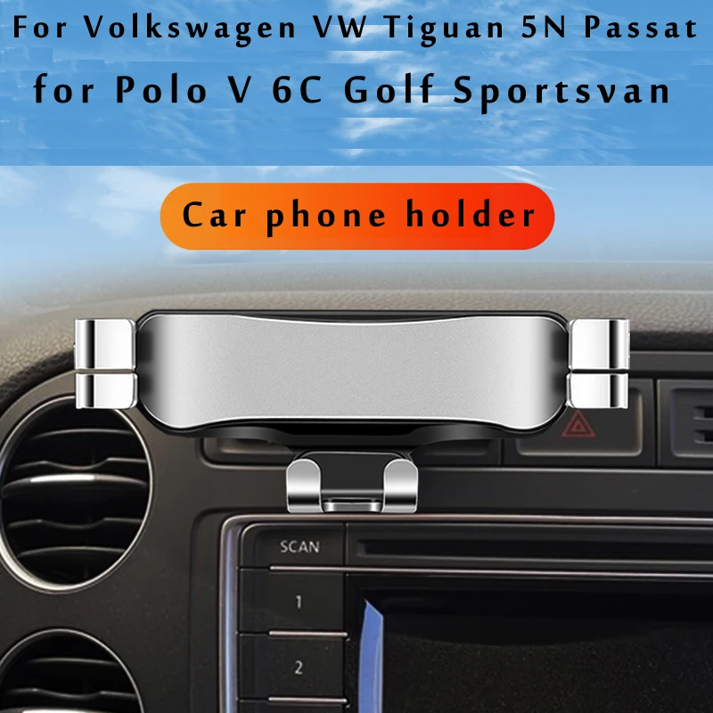 

Регулируемый автомобильный держатель телефона для Volkswagen VW Tiguan 5N Passat Polo V 6C Golf Sportsvan 2018 2021, аксессуары для интерьера автомобиля