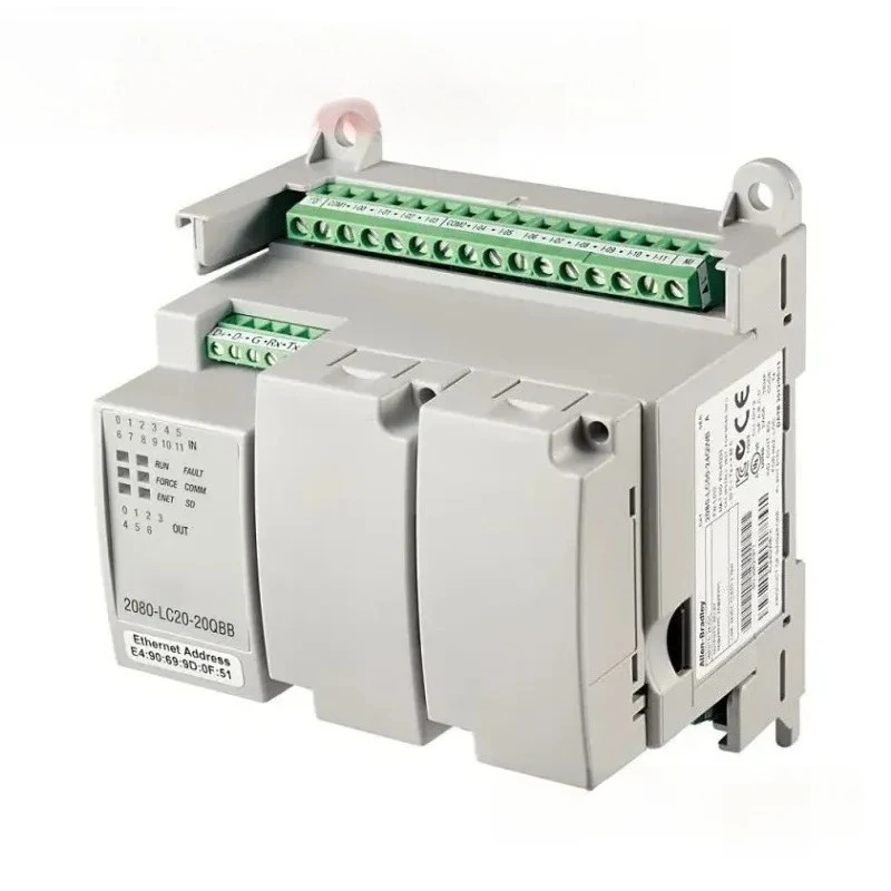 Фото Новый контроллер PLC Micro820 2080-LC20-20AWB 2080-LC20-20QWB 2080-LC20-20QBB 2080-LC20-20QWBR №1