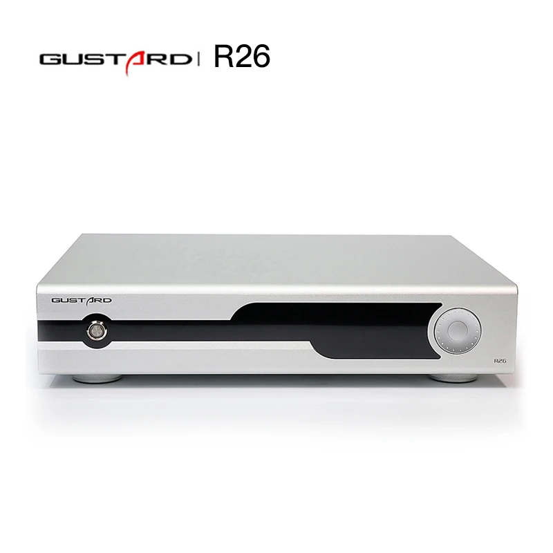 

Gustard DAC-R26 Discrete R2R DAC With Streamer Renderer Roon XMOS USB DSD512 PCM768K IIS DSD1024 k2 Clock Lan 1Bit DAC