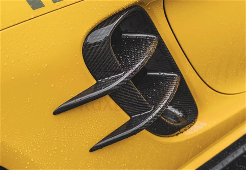 Оригинальные вентиляционные отверстия из углеродного волокна TK в стиле 3K для