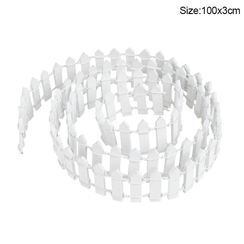 

Мини деревянный забор для сада