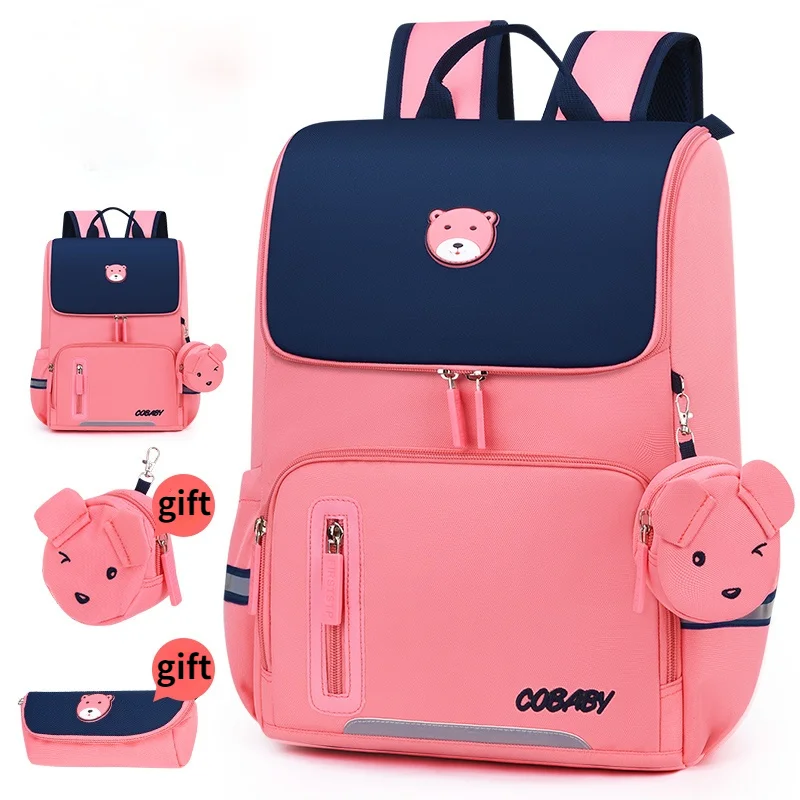 waterproof Children School Bags for Girls Primary school backpack Orthopedic Backpack schoolbag kids book bag Mochila Infantil