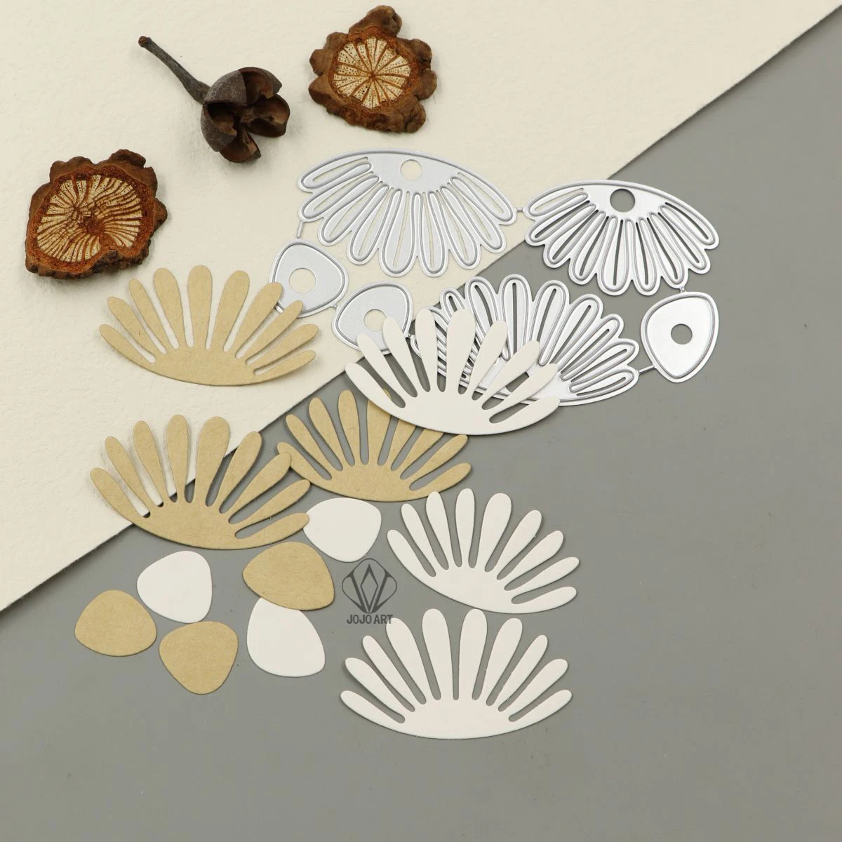 Металлические Вырубные штампы в виде цветка маргаритки для скрапбукинга альбом