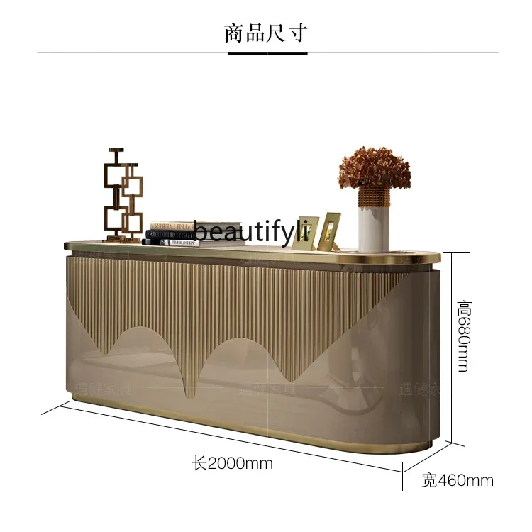 C Light роскошный шкаф для телевизора процесс выпечки краски в постмодернистском
