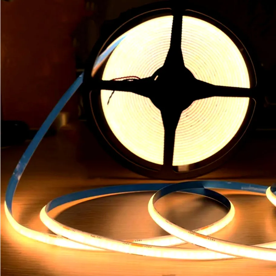 

Светодиодная лента AvvRxx гибкая COB 12В/24В 320LED/м