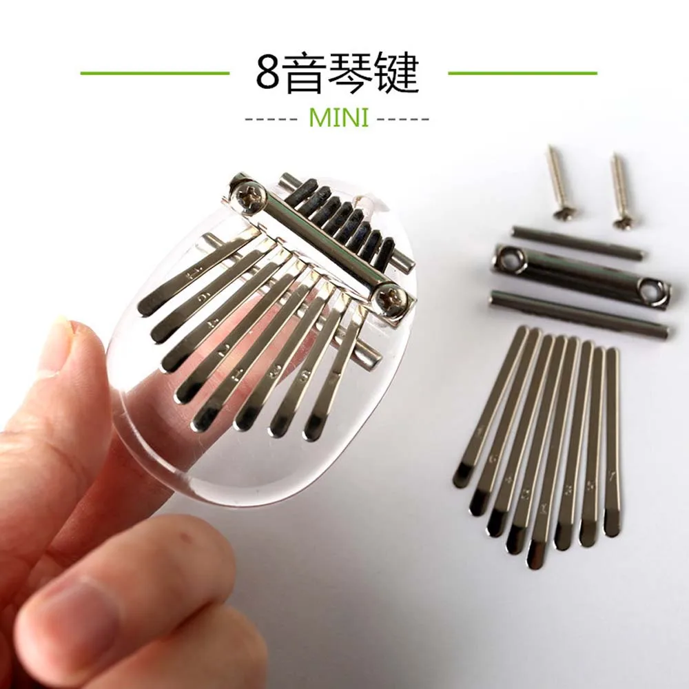 

8-tone Thumbhard Fragment 8-tone Calimba Key Steel Seal Phonetic Sign Violent Piano Key