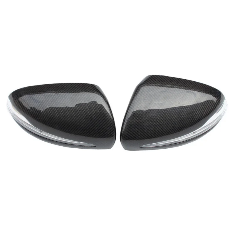 

Автомобильные аксессуары чехол для зеркала заднего вида из углеродного волокна подходит для Mercedes-Benz C-Class New E-Class GLC-Class New S-Class Right Drive