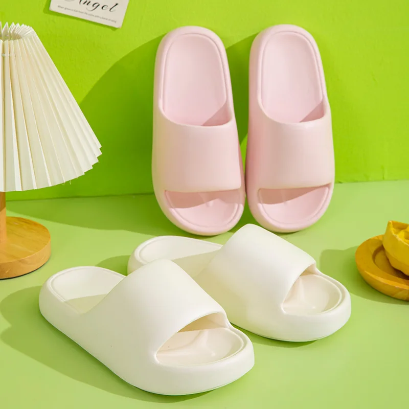 

2023 Summer Non-Slip Flip Flops Thick Platform Bathroom Home Slippers Women Fashion Soft Eva Indoor Slides Woman Sandals